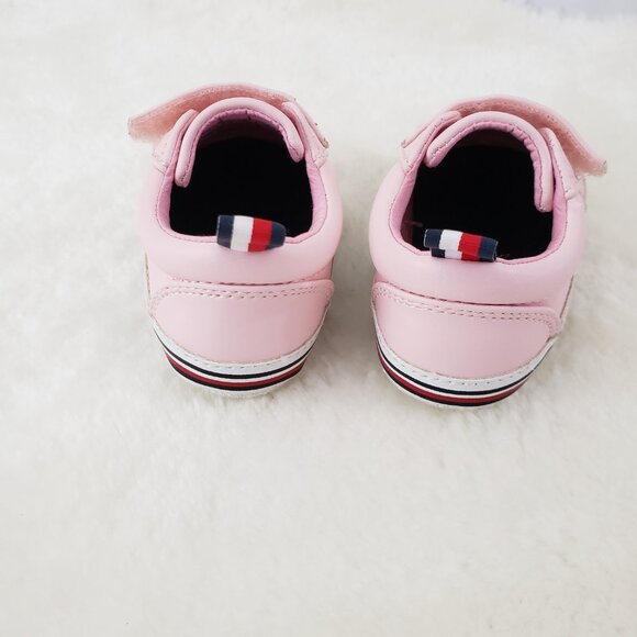 Tommy Hilfiger Pink Runners/Shoes Girl Toddler Size 2 - Picture 8 of 9